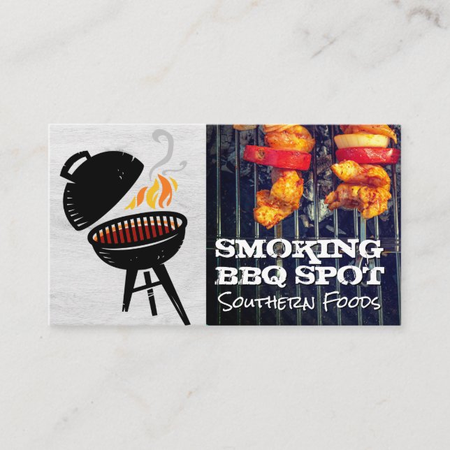 BBQ Cooking | Culinary Business Card (Front)
