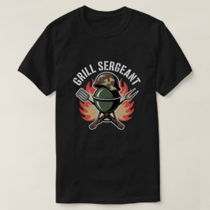 BBQ Dad Tee – Backyard Grill Master in Command