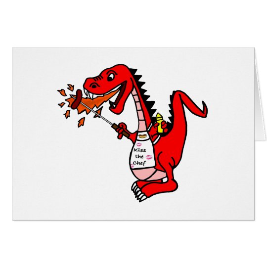 BBQ Dragon Card
