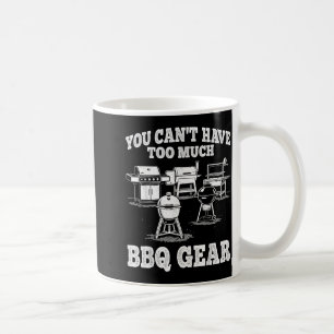 Bbq Gear Grill Lover Funny Meat Smoker Men Women Coffee Mug