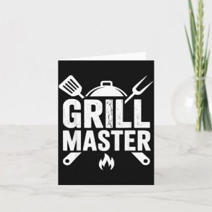 Bbq Grill Master Backyard Barbecue Smoke King Card