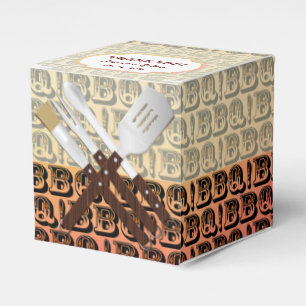 BBQ Grilling Party Favour Box