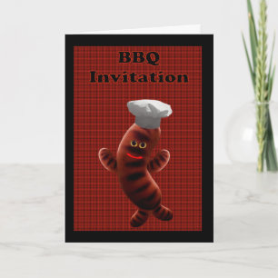 BBQ INVITATION - BARBECUE INVITATION