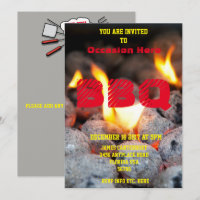BBQ Invitation for Any Occasion -