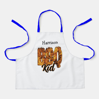 BBQ Kid Apron. Customisable. Barbecue lover.  Apron