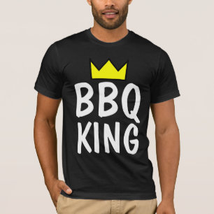 BBQ KING MEN'S Funny T-shirts for Dad Or Husband