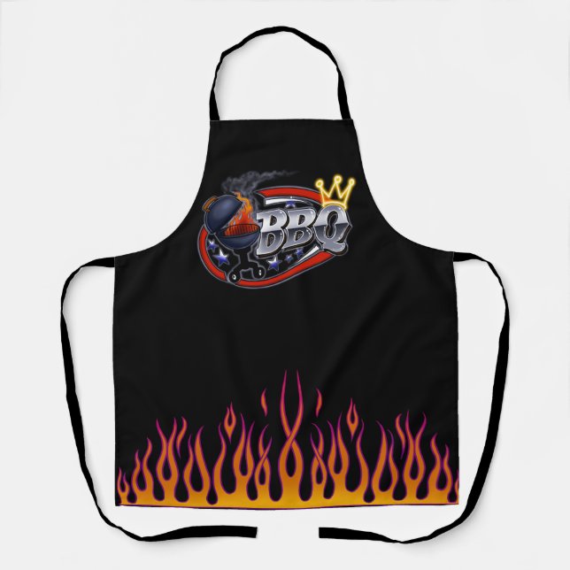 BBQ King revised  apron (Front)