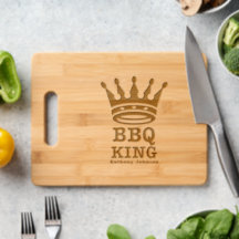 BBQ King - Royal Crown - Personalised