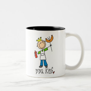 BBQ King Two-Tone Coffee Mug
