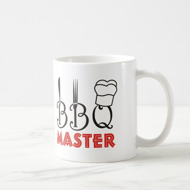 Bbq Master Father's Day Mugs (Right)
