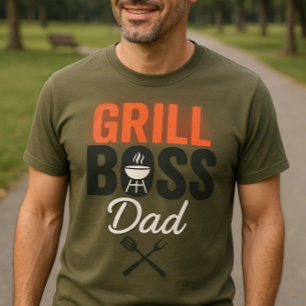 BBQ Master Gift for Father’s Day & Cookouts T-Shirt