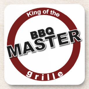 BBQ Master King of the Grille Coaster