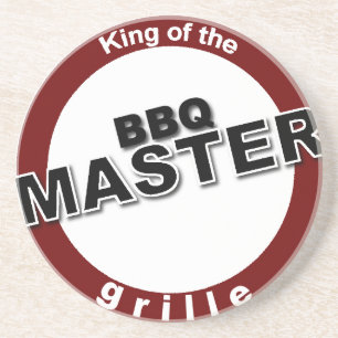 BBQ Master King of the Grille Coaster