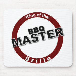 BBQ Master King of the Grille Mouse Pad
