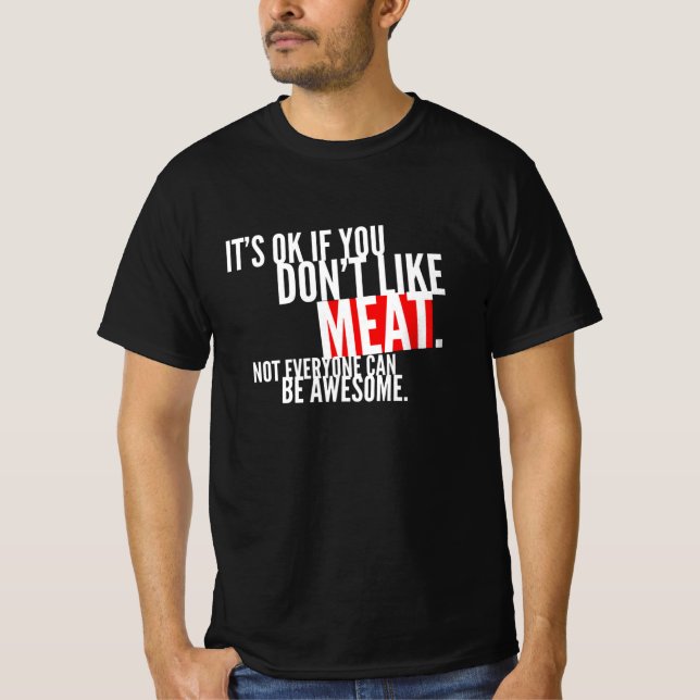 BBQ Meat Fan Barbecue T-Shirt (Front)