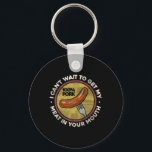 Bbq Meat In Your Mouth T Shirt - Funny Inappropria Key Ring<br><div class="desc">Bbq Meat In Your Mouth T Shirt - Funny Inappropriate Sausage</div>