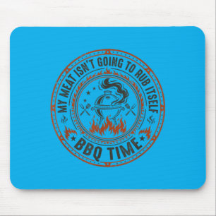 Bbq Meat Rub Barbecue Grilling Mouse Pad