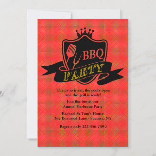 BBQ Party Invitation