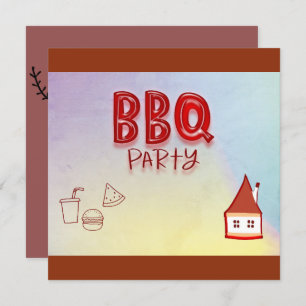 BBQ Party Invitation