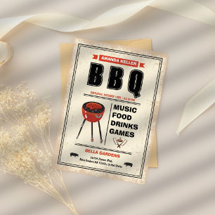 BBQ Party  Invitation