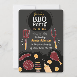 BBQ Party Invitation
