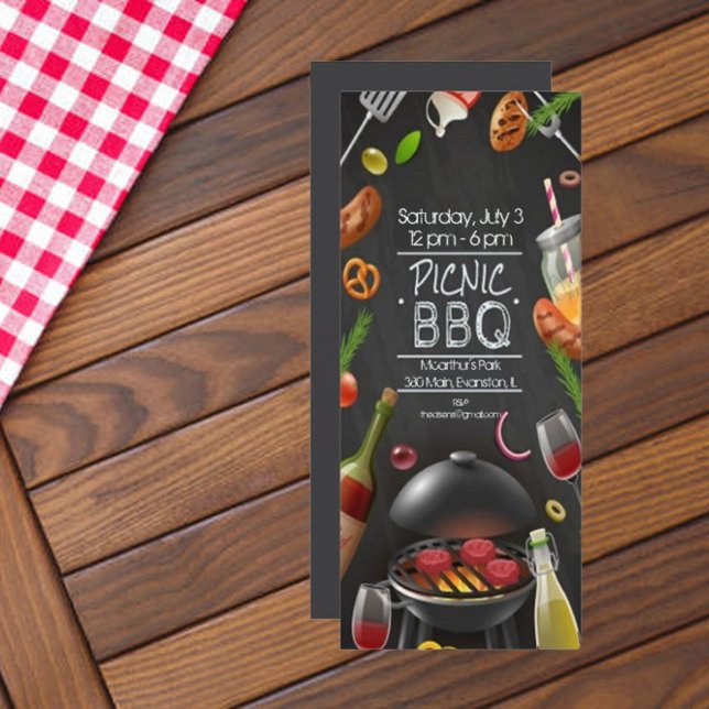 bbq picnic invitation (Creator Uploaded)