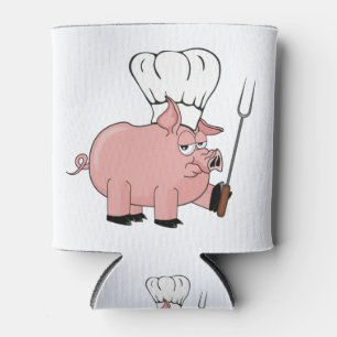 BBQ Pig Can Cooler