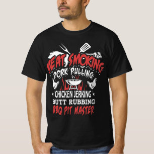 BBQ PIT MASTER T-SHIRT FOR MASTERS OF THE GRILL