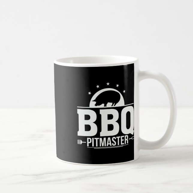 Bbq Pitmaster Grill Master Tee For Byrbecue Lovers Coffee Mug (Right)