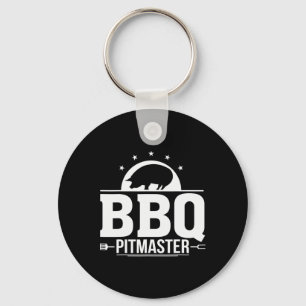 Bbq Pitmaster Grill Master Tee For Byrbecue Lovers Key Ring