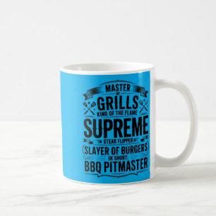 Bbq Pitmaster Griller Smoker Barbecue Master Coffee Mug