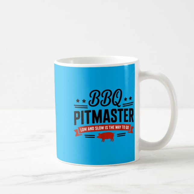Bbq Pitmaster Low Slow Smoker Grill Coffee Mug (Right)
