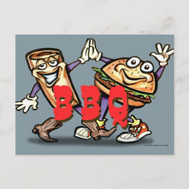 BBQ POSTCARD (Front)