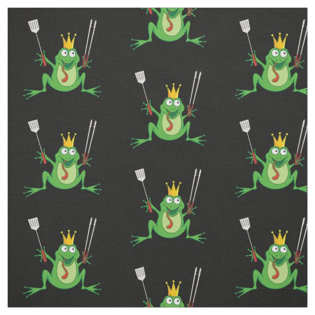 BBQ Prince Pattern Fabric (Swatch)