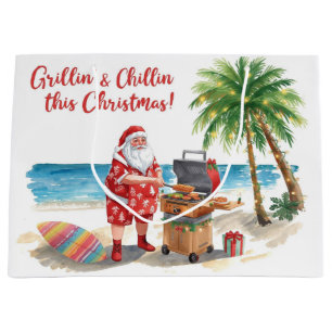 BBQ Santa at the Beach Florida – “Grillin’ & Chill Large Gift Bag