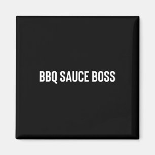 Bbq Sauce Boss Magnet