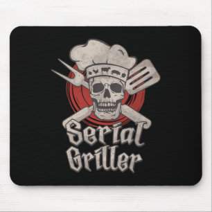 Bbq Serial Griller Picnic Graphic Mouse Pad