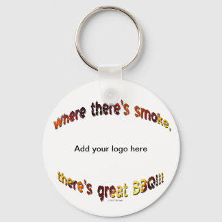 BBQ Smoke Key Ring