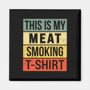 Bbq Smoker Apparel Meat Smoking Accessories Men Sm Magnet