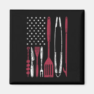 Bbq Smoker Byrbecue Chef Smoking Tools Grilling Pi Magnet