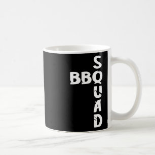 Bbq Squad Smoker Pit Grill Master Grilling Team Pi Coffee Mug