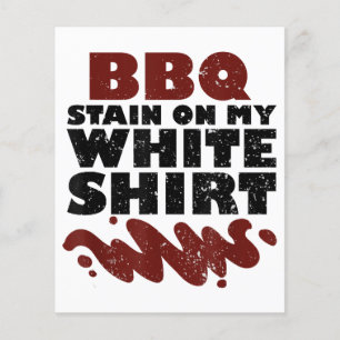 BBQ Stain on my White