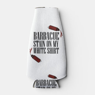 BBQ Stain on my White  Bottle Cooler