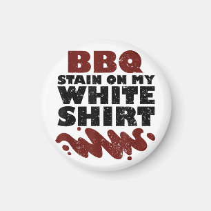 BBQ Stain on my White Magnet