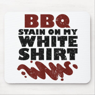 BBQ Stain on my White Mouse Pad