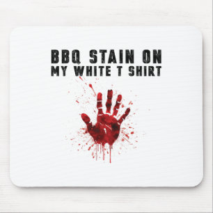 Bbq Stain On My White Mouse Pad