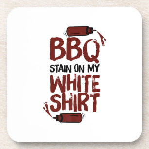 BBQ Stain on my White Premium  Coaster