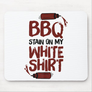 BBQ Stain on my White Premium Mouse Pad
