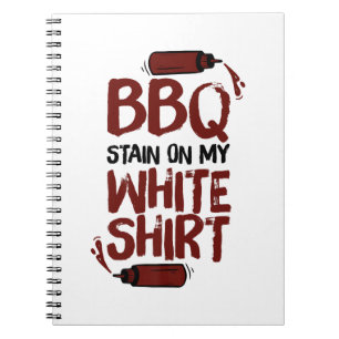 BBQ Stain on my White Premium Notebook
