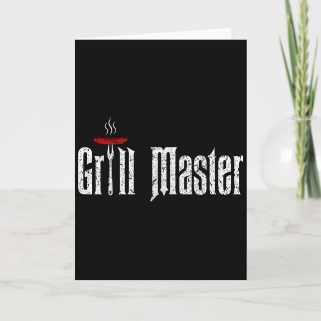 Bbq T Shirt Sayings , Grill Master Shirt, Gift For Card (Front)